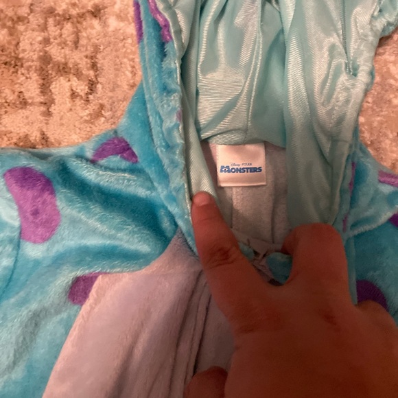 Disney Pixar Monsters Inc Sulley Blue and Purple Costume size 4/5 - Picture 4 of 7